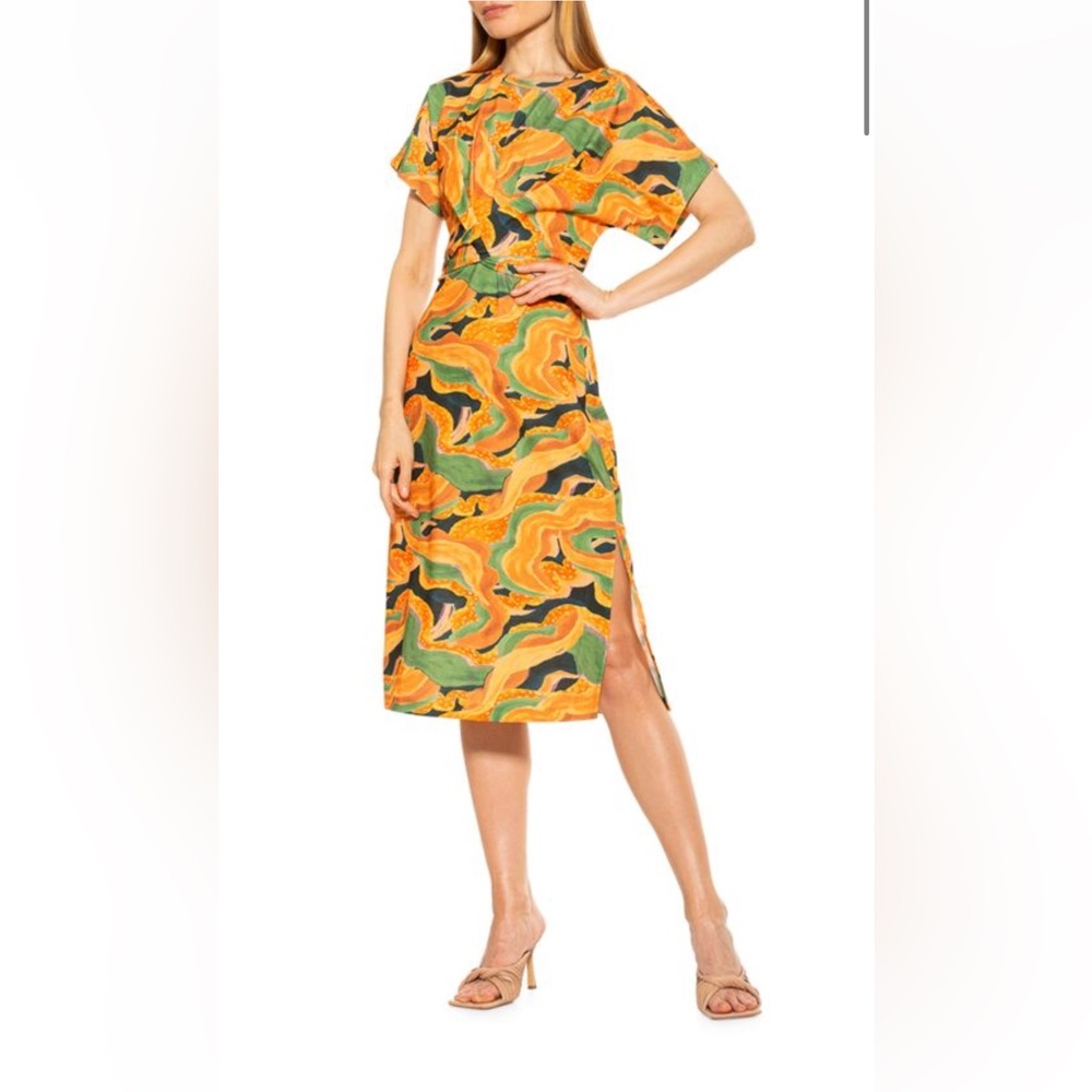 Alexia Admor Tie-Waist Sheath Dress